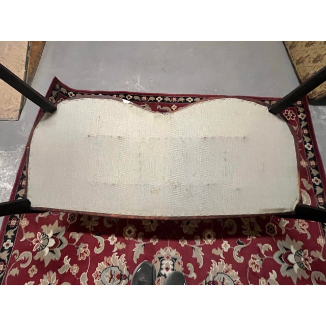 Antique S. Karpen & Bros. Chicago Art Nouveau Carved Two-Person Settee, C. 1905–1915 For Sale - Image 9 of 12