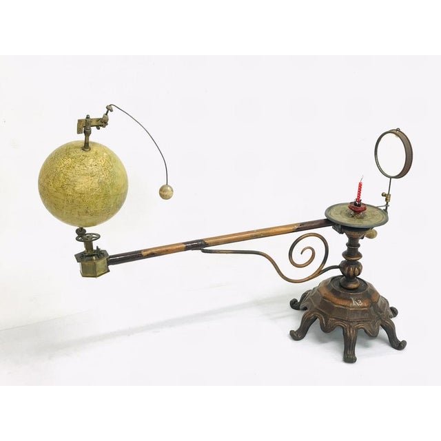 Industrial Scientific Tellurium and Lunarium by Jean Felkl, Prague, 1870s For Sale - Image 3 of 18