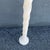 Sculpture Materials Postmodern Cream Twisted Plaster Floor Lamp For Sale - Image 7 of 8