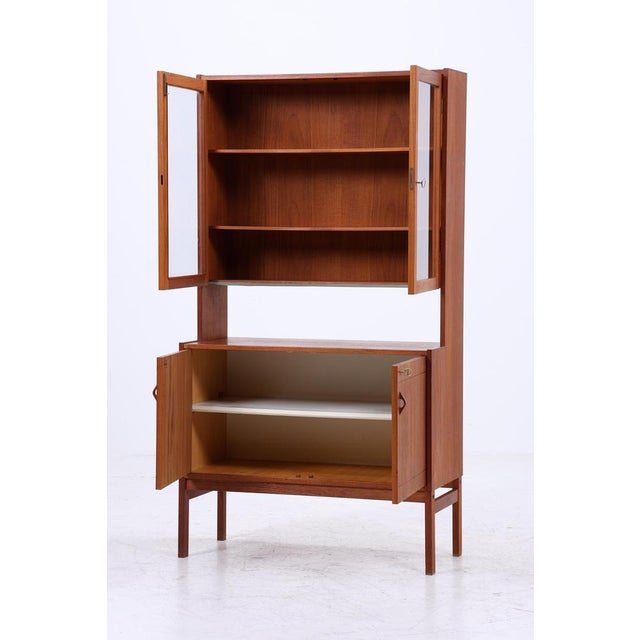 1960s Vintage Teak Display Cabinet, 1960s For Sale - Image 5 of 11