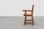 Rustic Carved Oak Iberian Side Chair, Spain, 1900 For Sale - Image 4 of 15