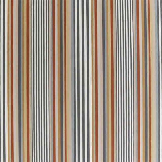 Harlequin Rosita Fabric in Graphite/Harissa/Jute For Sale