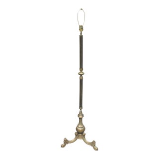 C. 1940s Maison Jansen Solid Bronze Lamps Floors For Sale