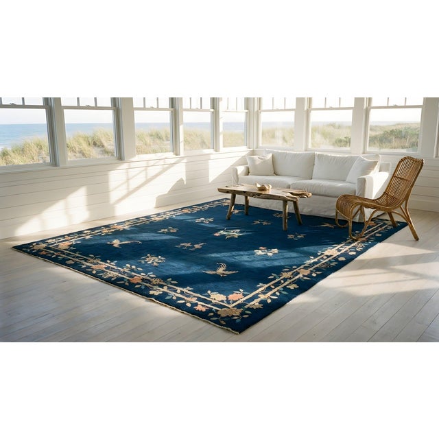 Early 20th Century Chinese Peking Carpet For Sale - Image 15 of 15