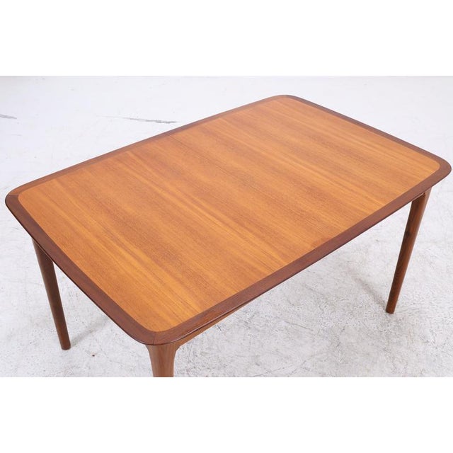 2000 - 2009 Mid-Century Extendable Dining Table in Teak from Lübke For Sale - Image 5 of 16