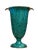 1960s I960's Monumental Faux Malachite Enamel Urn After Fornasetti For Sale - Image 5 of 10