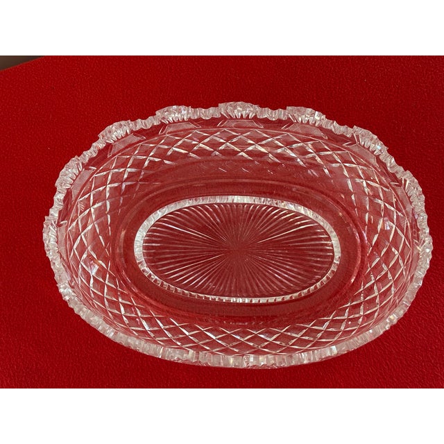 Waterford Crystal Kennedy Oval Centerpiece Bowl – Heritage Collection For Sale - Image 10 of 15