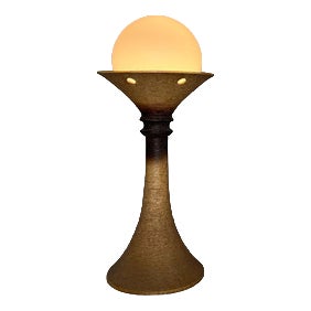 Ceramic Floor Lamp by Doria Leuchten, 1970s For Sale