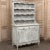 French Provincial 19th Century Country French Whitewashed Vaisselier ~ Buffet ~ Cupboard For Sale - Image 3 of 12