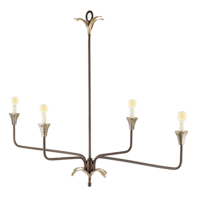 Ava 4-Light Chandelier by Lowcountry Originals For Sale