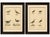 Shorebirds, Jacana & Water Rail Pair, Brodtmann Hand-Colored Lithographs, 1816 This attractive pair of original hand-...