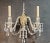 18thc British George III Museum Quality Cut Glass / Ormolu Wall Sconces - Set of 3 For Sale - Image 12 of 18