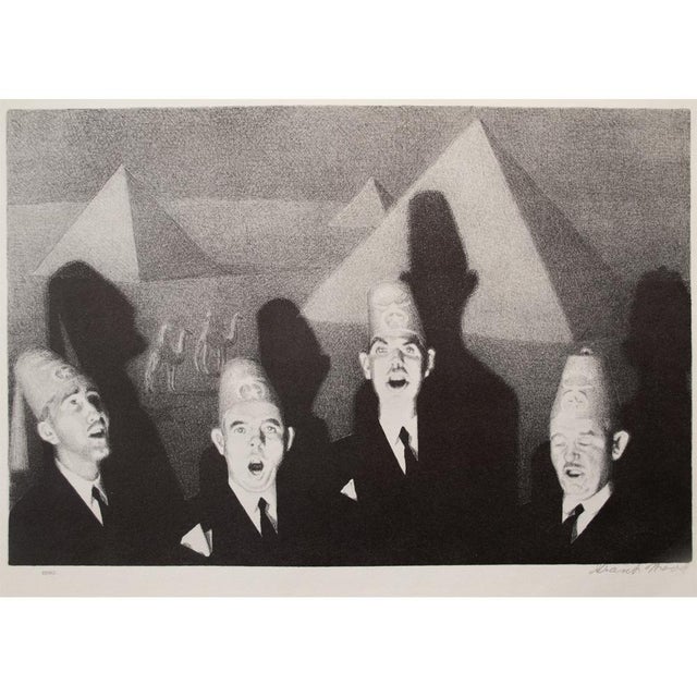 1939 After Grant Wood &ldquo;Shriners' Quartet&rdquo;, Original Period 