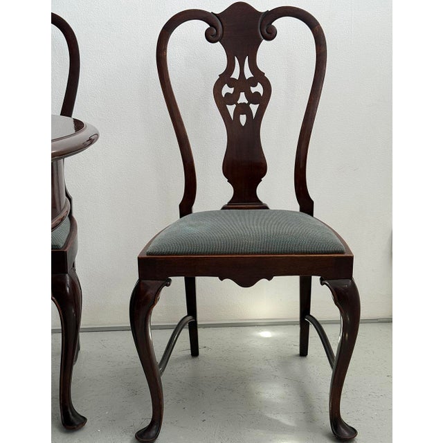 Antique Dining Set in the style of Gerstel, 1930s, Set of 7 For Sale - Image 6 of 18