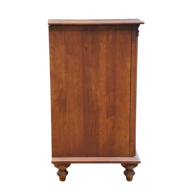 Durham Furniture Saville Row Collection Solid Cherry Early American 36" Nightstand Chest 980-204 For Sale - Image 12 of 14
