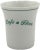 Ceramic 1990s Cafe De Flore Paris France Restaurant Small Porcelain Milk Cup For Sale - Image 7 of 12