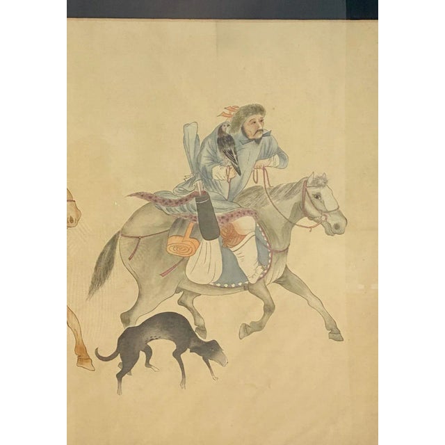 Large Painting With Princess Being Relocated, Circa 1900 For Sale - Image 4 of 8