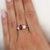 Gia Certified 2 Carat Pigeon Blood Burma Ruby Platinum Ring, Size 6.25 For Sale - Image 11 of 12
