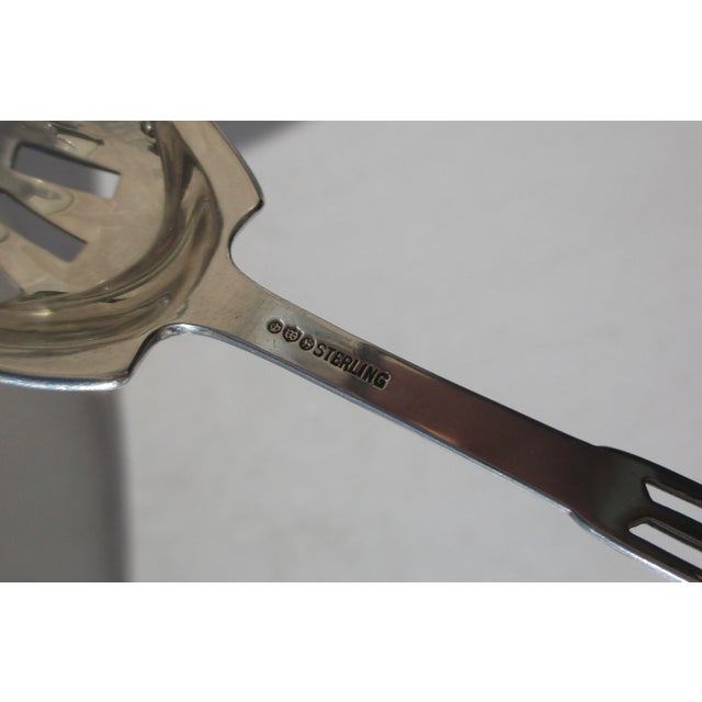 Metal Large Ice Serving Tongs Circa 1920s For Sale - Image 7 of 7