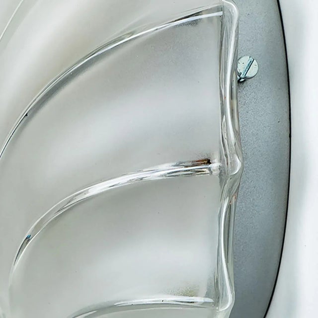 Leaf Shaped Glass Wall Lights, 1970s, Set of 2 For Sale - Image 14 of 18