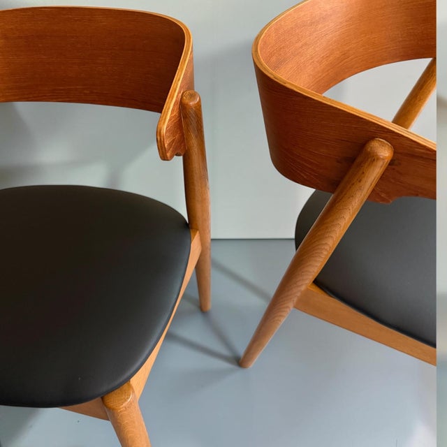 Vintage Banjo Dining Chairs from Ikea, Sweden, 1950s, Set of 2 For Sale - Image 4 of 9