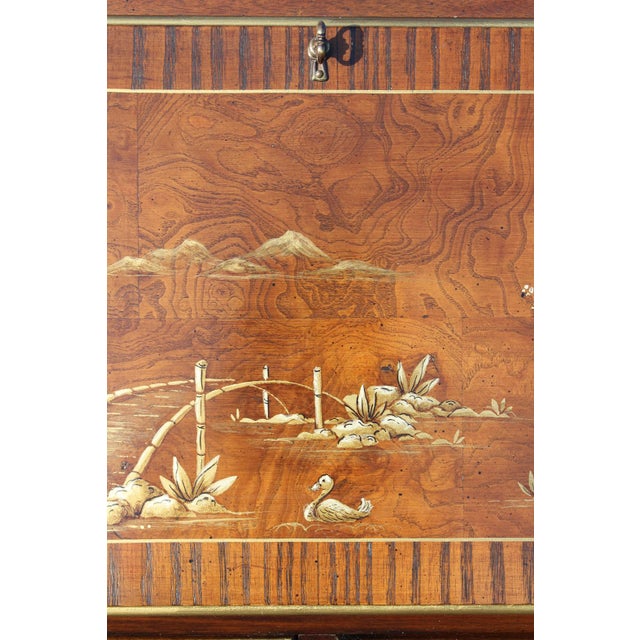 Hekman Chinoiserie Drop-Front Desk For Sale - Image 16 of 18