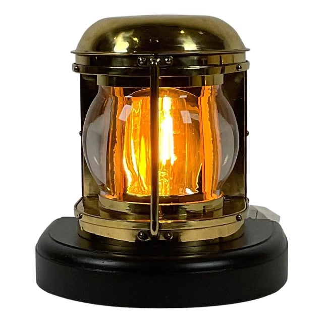 Solid Brass Masthead Yacht Lantern For Sale