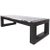 Black Contemporary Modern Marble-Top Cocktail Table For Sale - Image 8 of 8