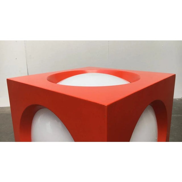 Swiss Space Age T-267 Cube Floor Lamp by Carl Moor for BAG Turgi, 1960s For Sale - Image 12 of 18