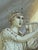 Gold Neoclassical Reverse Painted Mirror Panels, Early 20th Century For Sale - Image 8 of 10