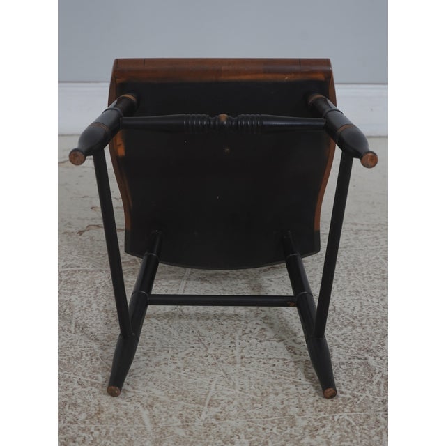 Set of 6 Hitchcock Painted Dining Chairs For Sale - Image 18 of 18