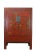 Late 19th Century Red Antique Chinese Chinoiserie Style Cabinet For Sale - Image 13 of 13
