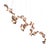 Copper Dune 20 Spiral Chandelier with Shades in Copper Metallic Tone by Daniel Becker for Moss Objects For Sale - Image 8 of 8