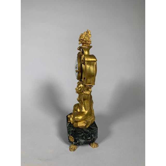 French Chinese-style clock, Louis XV style, early 19th century For Sale - Image 3 of 12