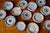 20th Century Porcelain Earthenware Dessert Plates with Various Decorations, 1950s, Set of 62 For Sale - Image 9 of 9