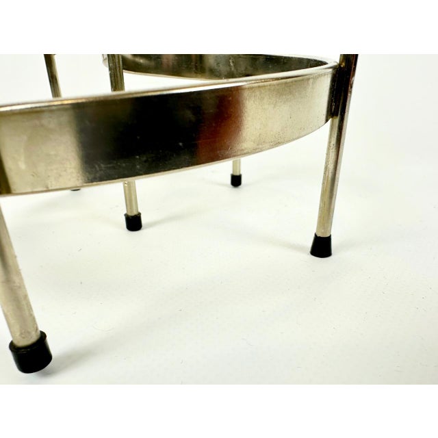 Mid-Century Modern Swedish Candlestick by Gunnar Ander for Ystad-Metal, 1960s For Sale - Image 10 of 11