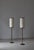 Modern Danish Large Floor Lamps in Patinated Brass by Kay Kørbing, 1960s, Set of 2 For Sale - Image 3 of 18
