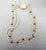 Vintage 1980s Signed Napier Beaded Faux-Ivory & Tiger's Eye Torsade Necklace For Sale - Image 9 of 9