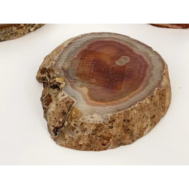 Mid-Century Onyx, Agate & Quartz Geode Bowls, Set of 3 For Sale - Image 11 of 15