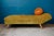 Mid-Century Daybed with Compass Legs in Olive Green Velvet, 1950 For Sale - Image 4 of 10