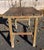 Wood 18th or 19th Century Rustic Primitive Farmhouse Table in Old Green Paint For Sale - Image 7 of 18