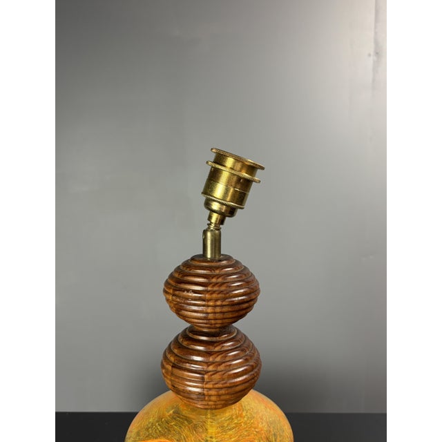 Mid-Century Modern Adjustable Table Lamp with Glass Sphere, 1970s For Sale - Image 13 of 18