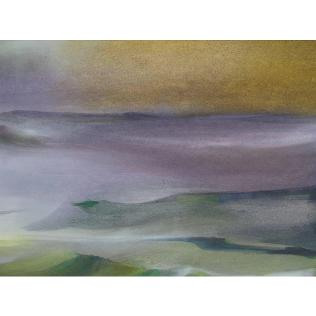 Contemporary Zigmunds Snore, Waves, Watercolor on Paper For Sale - Image 3 of 4