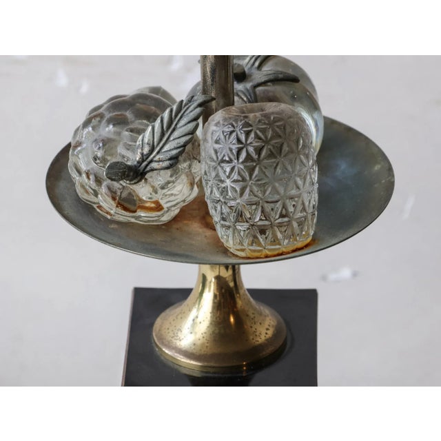 Mid-Century Modern Le Dauphin Fruit Table or Desk Lamps, 1960s, Set of 2 For Sale - Image 3 of 13