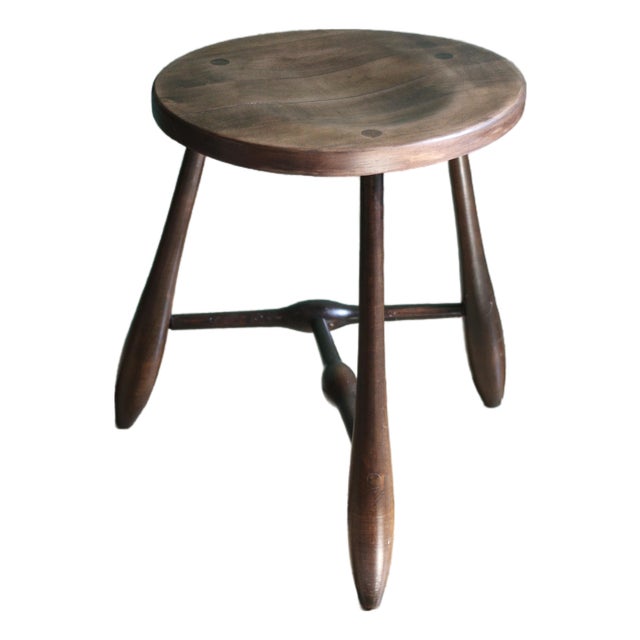 1950s Tripod Stool From Hale of Vermont For Sale