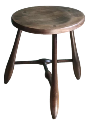 1950s Tripod Stool From Hale of Vermont