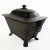Early 19th Century English Regency Tole Coal Scuttle With Paw Feet and Lion Head Handles For Sale - Image 11 of 12