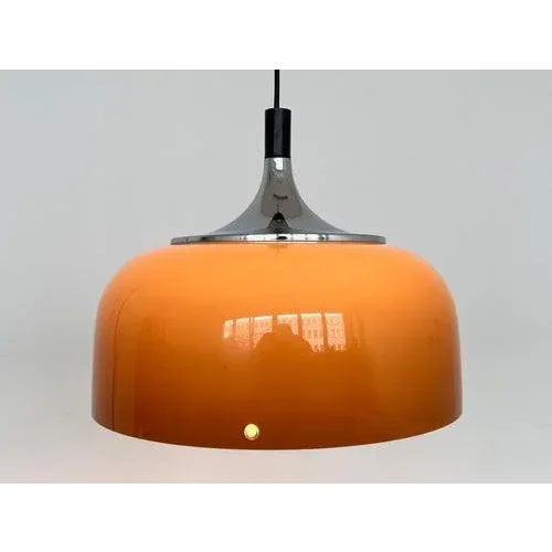 Guzzini Mid-Century Plastic Pendant by Guzzini for Meblo, Italy, 1970s For Sale - Image 4 of 8