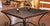 Mid 20th Century Mid-Century French Iron and Oak Riddling Board Table With Glass Top For Sale - Image 5 of 15
