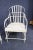 Late 20th Century Adirondack Cream Painted Bentwood Twig Chairs - Set of 4 For Sale - Image 5 of 10